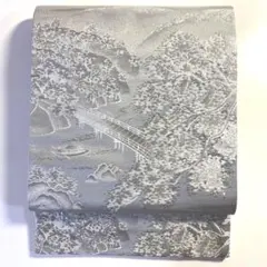 5k2768 袋帯　絹　プラチナ箔　孔雀　銀色　白　ピンク　柄物　和装　着物 2025年最新】プラチナ箔 袋帯の人気アイテム - メルカリ