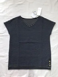 AOKI アオキ 半袖カットソー レディース ボーダーカットソー ブラウス 新品
