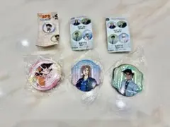 くら寿司 名探偵コナン 缶バッチ マグネット 毛利蘭 怪盗キッド 服部平次 萩原