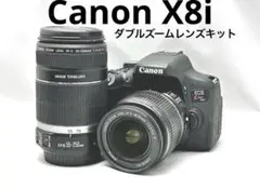 極美品Canon EOS Kiss X8i ダブルズームレンズキット♪ Amazon | Canon デジタル一眼レフカメラ EOS Kiss X8i レンズ