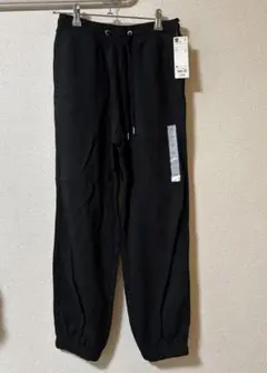 【新品タグ付き】GU ブラック スウェットパンツ Mサイズ