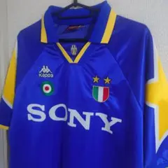 【XO】96/97 kappa ユベントス SONY アウェイユニ