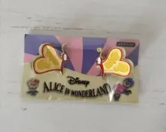 ディズニーストア　ふしぎの国のアリス　バターフライ　バタつきパン蝶　メモクリップ