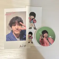 Aぇ! group 佐野晶哉 フォトカード ステッカー