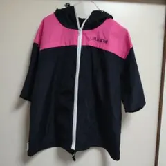 LizLisaDoll フード付きジャケット 黒/ピンク