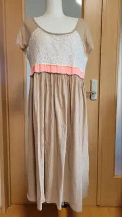 値下げ！スナオクワハラ　ワンピース　カーディガンセット