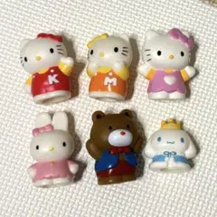 サンリオ　ゆびにんぎょう　レトロ　指人形　ゆびフィギュア サンリオ ゆびにんぎょう レトロ 指人形 ゆびフィギュア