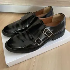 黒 革靴