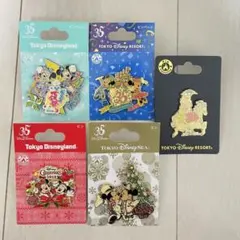 東京ディズニーランド 35周年 ピンバッジ