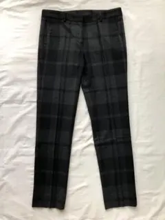 mauro grifoni マウロ グリフォー二 チェック パンツ ブラック