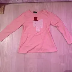 COMME CA ISM ピンク 長袖カットソー 130A