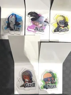 ペルソナ5 アクリルスタンド 5点 ナビ フォックス ノワール スカル クロウ