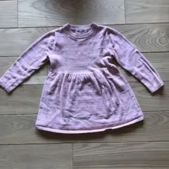 H&M ピンク 長袖 ワンピース 90cm