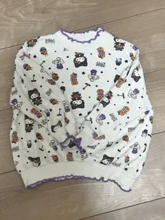 フタフタ　ハローキティーハロウィン柄トレーナー