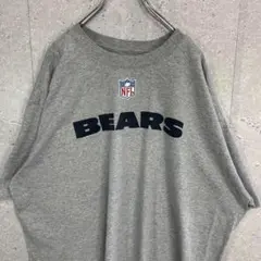 リーボック　NFL ベアーズ　チームロゴ　グレーTシャツ 2XL