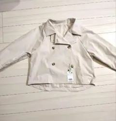 新品タグ付き　ジャケット　トレンチコート　ショートコート　Мサイズ