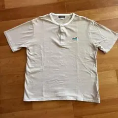 Sunny Sports ストライプ ヘンリーネック Tシャツ