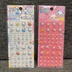 ドロップブロックシール　タイルシール　あわわちゃん　happy march