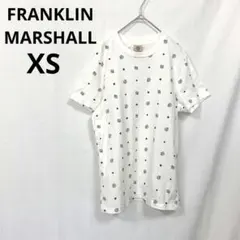 フランクリンマーシャル▶半袖Tシャツ XS 白 綿100% カジュアル ロゴのサムネイル