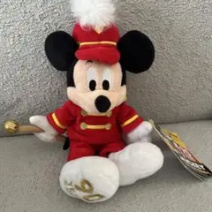 TDL 28周年 ミッキーマウス プリンスチャーミング ぬいぐるみバッジ