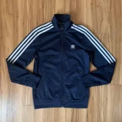 adidasアディダスキッズネイビー紺ファイアーバードトラックジャケットジャージ