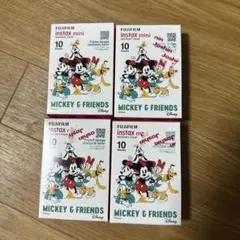 FUJIFILM instax mini MICKEY&FRIENDS 4パック