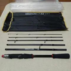 6ピース　２１０cm スピニングパックロッド未使用品のサムネイル