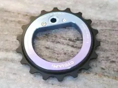 ☆CYCLAMI 偏心プーリー☆18t セラミックベアリング☆選べるオマケあり 
