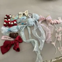 ヘアアクセサリーセット 多様なデザイン