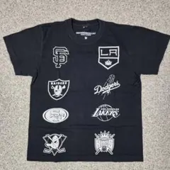 UNDER GROUND GALLERY　半袖Tシャツ　M　ビッグプリント　古着