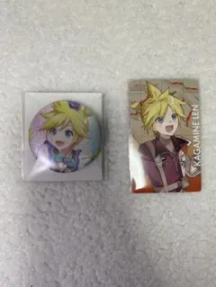 プロセカ 鏡音レン グリッター缶バッジ 4B グリ缶　セカライ5th エピカ