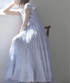 新品タグ☆MARIHA｜定価3万 20SS 草原の虹のドレス ピンクベージュ