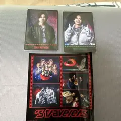 松田元太トレーディングカード2枚とステッカーセット
