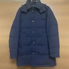 【美品】オリヒカ　ダウンコート　メンズ ネイビー　Lサイズ