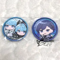 いれいす ほとけ If 缶バッジ 青組 デフォ ソロ