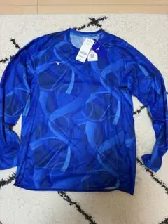 Mizuno 長袖Tシャツ XL 32MAB55422 青