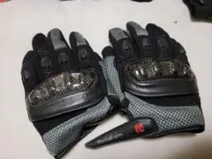 ヘンリービギンズ メッシュグローブ グレー×ブラック ナックルガード XLのサムネイル