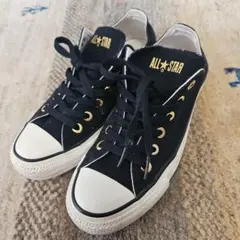 ALL STAR ブラック ローカット スニーカー