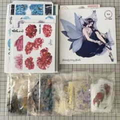 装飾ステッカー　人物ステッカー　コラージュ素材　シール　おすそ分け　②