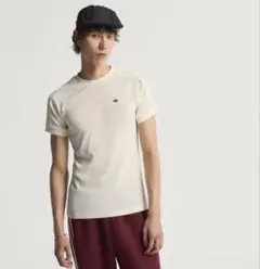 [新品]アディダス クリーム色 半袖Tシャツ JY3945