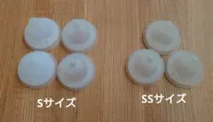 ピジョン　母乳実感用乳首　Sサイズ4個とSSサイズ3個