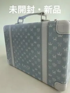 KALDI カルディ トランク缶 サマー (クッキー入り)ライトブルー 未開封のサムネイル