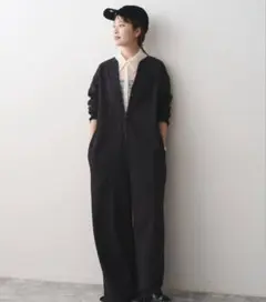 ジャンプスーツ 長袖
