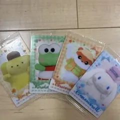 キャラクターカードセット 4種