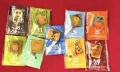 東京ディズニーリゾート25周年 ピンバッジ9個セット 非売品　ディズニーランド