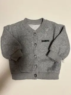 【BONITO】グレー カーディガン ~95cm