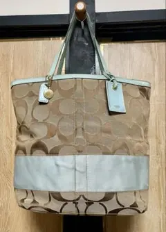 COACH トートバッグ 大容量 ブラウン