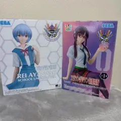 エヴァンゲリオン レイ・アヤナミ＆真希波・マリ・イラストリアス フィギュアセット