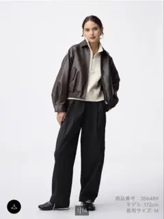 GU バレルレッグプルオンパンツQ サイズL 股下65cm 新品未使用