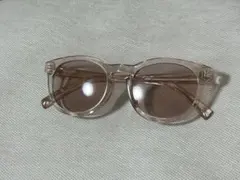 GU レディースサングラス　ピンク系　美品のサムネイル